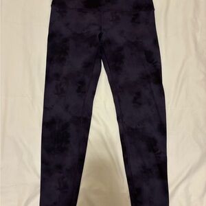 Women's Black Tie-Dye Pants